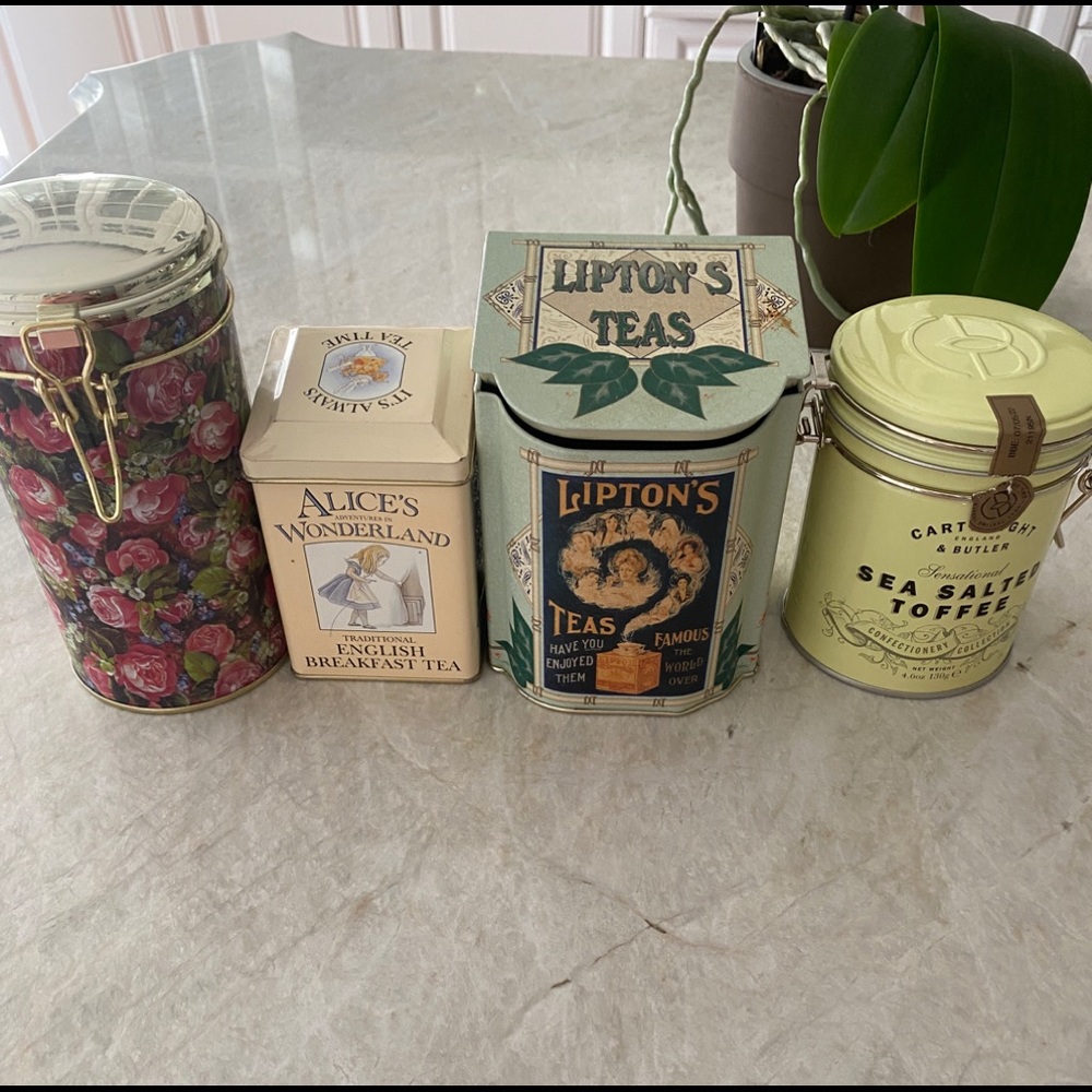 Tea canisters